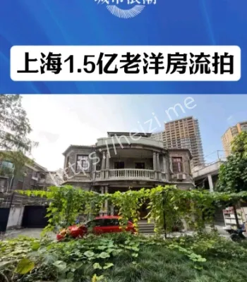 法拍老洋房流拍原因